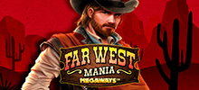 A MGA Games apresenta uma nova aventura frenética pelo oeste selvagem em “FarWest Mania Megaways”, a nova edição premium onde você encontrará grandes fortunas. <br/>
Suba em seu cavalo e invada cidades para se tornar o bandido mais renomado do Velho Oeste.<br/>
Esta edição inclui uma inovadora tela dinâmica de Free Spins onde podemos explorar a área enquanto os rolos giram. Então, o que você está esperando! Vá em busca de riqueza com Far West Mania Megaways”!